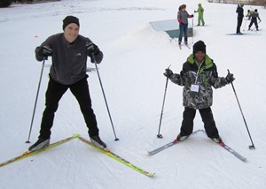 Learning to cross country ski teaches kids perseverance and how love winter.